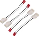 4 Pack 72-6514 Speaker Wire Harness Adapter Jeep Chrysler Dodge