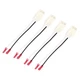 4 Pcs Car Speaker Wire Harness 72-6514 Adaptor For Jeep Chrysler Dodge Journey