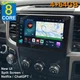 8 Core 4+64GB Wifi Radio Stereo For Dodge Ram 1500 2500 3500 2013-2018 Carplay