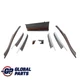 BMW X5 E70 Decor Strip Trim Dashboard Cover Wood Set Bamboo Grain Dark