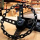 11" Matte Black Chain Steering Wheel 4 Spoke with Horn for Chevy Cars/Trucks
