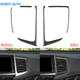 For Honda Ridgeline Pilot Real Carbon Fiber Central Air Vent Outlet Frame Cover