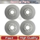 Front Rear Disc Brake Rotor 4X Centric Parts For Mazda RX-8 2004 2011