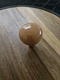 00-02 JAGUAR S-TYPE GEAR SHIFTER SHIFT KNOB HANDLE WOOD OEM