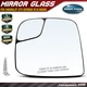 Passenger Mirror Glass w/Manual Adjust for Chevrolet City Express 15-18 Nissan