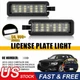 2X License Plate Tag Lights For 2015-2021 Chrysler 300 Dodge Charger Challenger