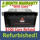 Refurbished 2018-2023 Mitsubishi Mirage G4 OEM Multimedia  Radio Screen Receiver