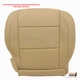 2005 2006 Front PASSENGER Side Bottom LEATHER Seat Cover For Nissan Armada TAN