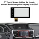 Fit 16-17 Honda Accord Replace Touch Screen Glass Digitizer Navigation Radio 7"