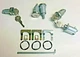 Complete OE style Lock Set w/ GM Keys- 1963 Chevrolet 2-Door Hardtop/Convertible