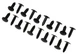 GM OEM 87-26 Achieva Cooling Radiator Components-Baffle Retainer 10121502