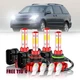 For Toyota Sienna 2004-2010 9005 9006 6000K LED Headlight High Low Beam Bulbs