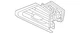 Genuine Audi Air Grille 4J3-819-701-6PS
