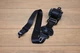 07-13 BMW E70 X5 M Rear Right Passenger Upper Seat Belt Retractor Black OEM