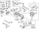 Genuine Nissan Console Assembly 96910-7KA0E
