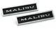 NEW Interior Door Panel Emblem Set / For 1970-1972 Malibu Trim Card Badge Pair