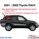 Fits 2001-2005 Toyota RAV4 4 Door Passenger Side Right Rear Vent Window Glass  