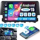 Apple CarPlay For Honda Civic 2016-2020 Android 15 Car Stereo Radio GPS Navi 64G