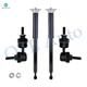 Set of 4 Rear Sway Bar Link-Complete Shock Absorber Kit For 2010-2013 Mazda 3