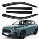 Outside Mount Smoke Window Vent Visors Wind Deflectors for 2023-2025 Honda HR-V