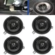4 Pack Kicker Speaker Upgrade for Jeep Wrangler JK JKU 2007-2018 77KICK10 6.5in