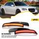 4PCS Rear Front Lamp For 2015-2021 Chrysler 300 Smoked LED Side Marker Light