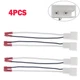 4X For Toyota Metra 728104 SHTA02B Car Stereo Radio Speaker Wire Harness Adapter