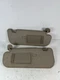 2013-2017 Hyundai Elantra GT Sun Visor Set Tan Beige Vinyl Left Right Pair OEM