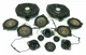 2011-2016 bmw f10 550i 535i 528i sedan speaker tweeter audio sound set of 13