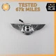 Bentley Continental Flying Spur Trunk Lid Unlock Release Handle Emblem OEM 67k