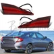 Pair Rear Inner Tail Light Brake Lamp Fits For Honda Civic Sedan 2016 2017 New