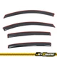 Fits 16-22 Honda HR-V In-Channel Window Visors Acrylic Rain Sun Guard Deflector