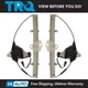 TRQ Power Window Regulators w/ Motor Front Pair Set LH Left & RH for Contour