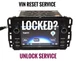 UNLOCKING SERVICE FOR  2013-2017 CHEVY GMC BUICK GM MYLINK RADIO PROGRAM SERVICE