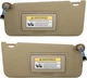 Par Sol Izq. y Der. con Luz Honda Accord 2008&ndash;2017 Beige #83230TA0A91ZB