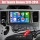 For Toyota Sienna 2011-2014 Radio Car Stereo  Carplay Android GPS Nav w/Cam
