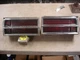 1965 Olds 442 Cutlass F85 Taillight Housings & Lenses & Mounting Brackets GM OEM
