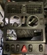 1997-2004 Mercedes SLK230 Dash Vents Radio Trim Bezel Carbon Fiber W/ Switches