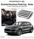 Genuine Porsche 955 957 958 Cayenne Aluminum Brake Pedal Rubber Pad Tiptronic