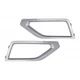 For Volkswagen Atlas Fog Light Cover 2018 2019 Driver and Passenger Pair Silver