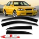 Window Visor Sun Shade Rain Guard Wind Deflector For 2000-2006 Nissan Sentra B15
