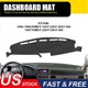 Gray Dash Cover Mat Dashboard Carpet For Ford Truck F150 F250 Bronc 1992-97 USA