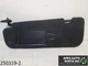 OEM 2014-2016 Hyundai Genesis Coupe 3.8L Driver Left Sun Visor Coupe