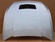for 2024- 26 Ford Mustang GT type hood extension panel with scoop Iconic Silver