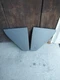 99-06 SILVERADO SIERRA DASH END CAP TRIM FUSE PANEL COVER Gray Grey PAIR 2 OEM