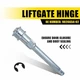 Stainless Door Hinge Roller Pin Repair Kit For 1982-2005 Chevrolet S10 Blazer