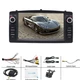 7" 2DIN Car MP5 Player Bluetooth Stereo Camera Fit For Toyota Corolla 2003-2008