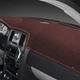 For Chevy P20 Van 71-73 Dash-Topper Plush Velour Dark Brown Dash Cover