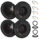 JBL Stage 3627F 6.5" Speakers w/ Metra Harness & Plates for 15-22 Ford Mustang