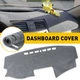 For TOYOTA CAMRY Polyester 2007-11 Gray Dashboard Dash Pad Cover Interior Mat US